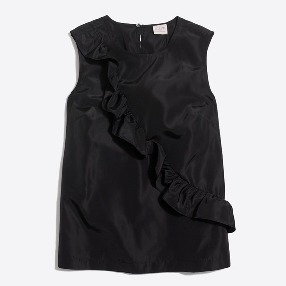 💐J. Crew Digital Ruffle Tank💐NWT - Picture 1 of 7
